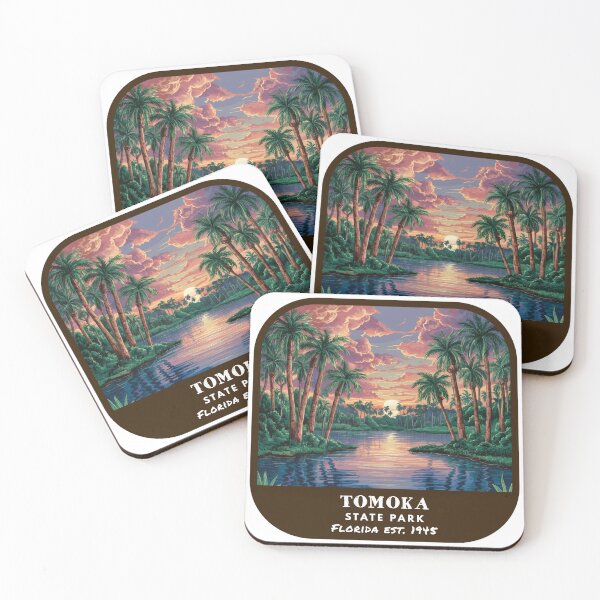 Item preview, Vintage Tomoka State Park (Florida State Park) designed and sold by RabbitK.