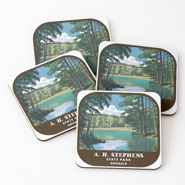 Item preview, Vintage A. H. Stephens State Park (Georgia State Park) designed and sold by RabbitK.