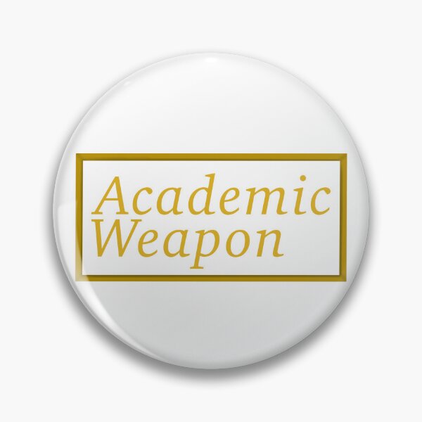 Item preview, Academic Weapon designed and sold by Green Crayon Art.