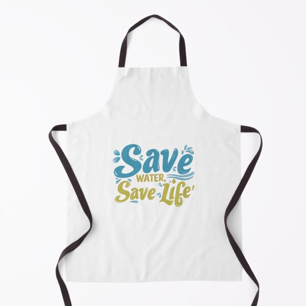 Item preview, Save Water Save Life  designed and sold by Proximashop.