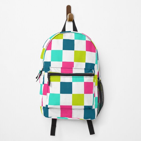 Item preview, Bright, Neon Checker Pattern designed and sold by Green Crayon Art.