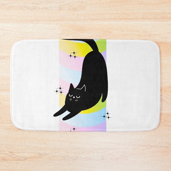 Item preview, Stretchy Cat - rainbow tube - w/Stars  designed and sold by Holy Coast Threads (Formerly ChristianFlower).