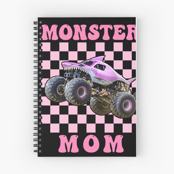 Item preview, Monster Truck Mom – Pink Shark Truck Power designed and sold by Har-vee.