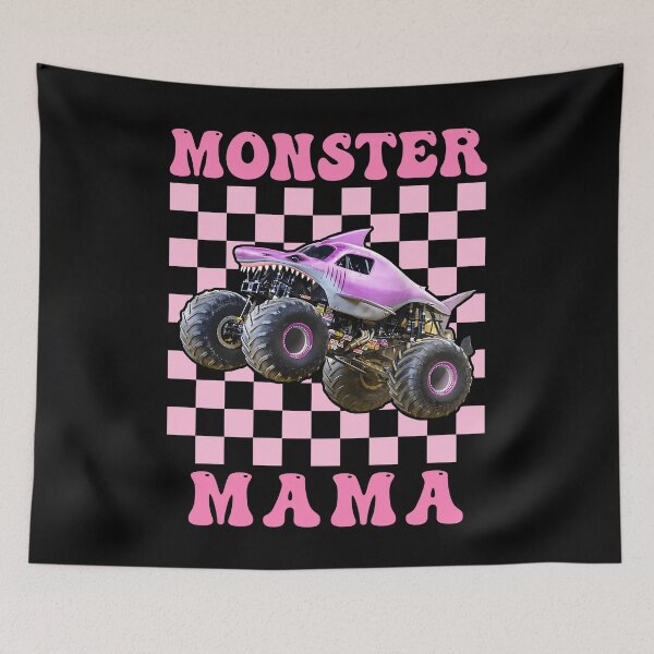 Item preview, Monster Truck Mama– Pink Shark Truck Lovers designed and sold by Har-vee.
