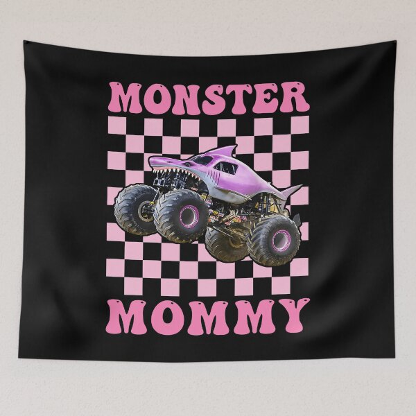 Item preview, Monster Truck Mommy – Pink Shark Truck Lovers designed and sold by Har-vee.