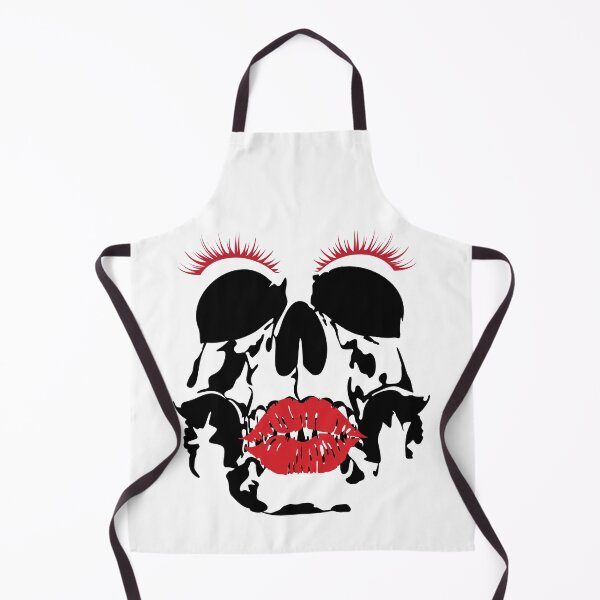 Item preview, Red Lips and Lashes Shirt – Glam Makeup Beauty Face Silhouette designed and sold by E20STUDIO.