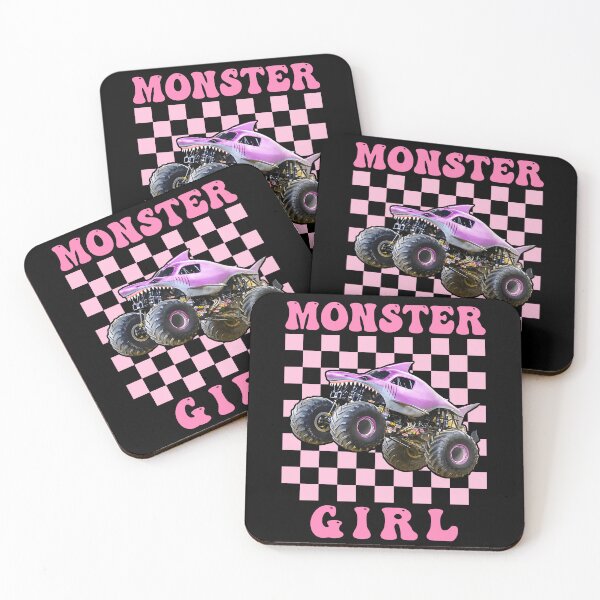 Item preview, Monster Girl – Pink Shark Truck Vibes designed and sold by Har-vee.