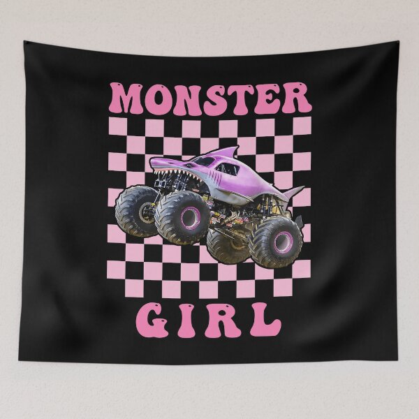 Item preview, Monster Girl – Pink Shark Truck Vibes designed and sold by Har-vee.