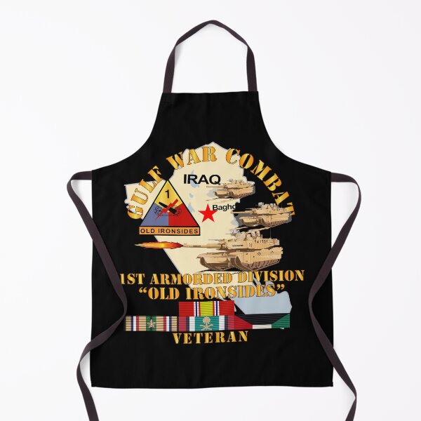Item preview, Army - Gulf War Combat Armor Vet w 1st Armored Division designed and sold by Military Insignia Products.