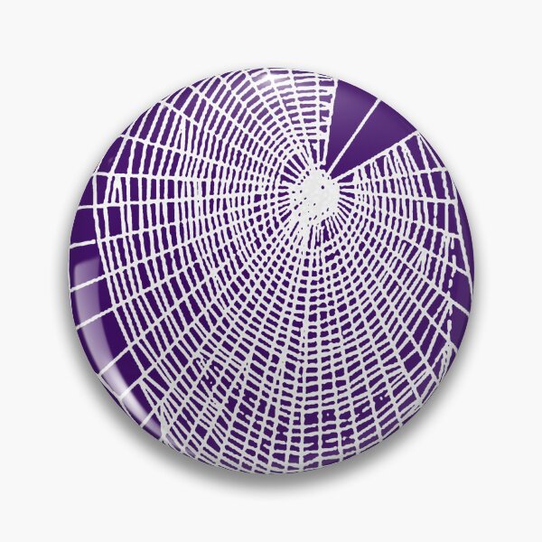 Item preview, Fun Hand Drawn Spooky Halloween Spiders Web White designed and sold by taiche.
