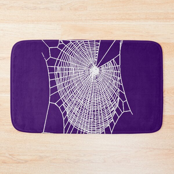 Item preview, Fun Hand Drawn Spooky Halloween Spiders Web White designed and sold by taiche.