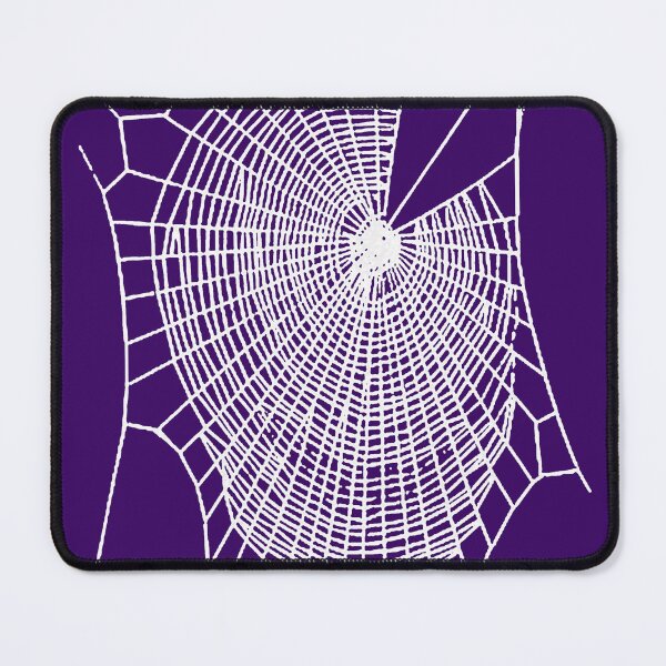 Item preview, Fun Hand Drawn Spooky Halloween Spiders Web White designed and sold by taiche.