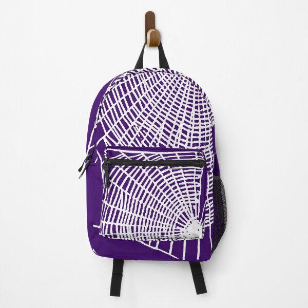Item preview, Fun Hand Drawn Spooky Halloween Spiders Web White designed and sold by taiche.
