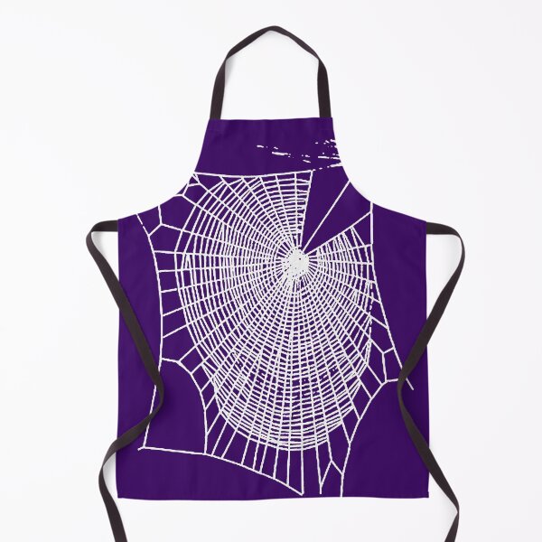 Item preview, Fun Hand Drawn Spooky Halloween Spiders Web White designed and sold by taiche.