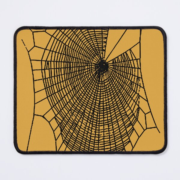 Item preview, Fun Hand Drawn Spooky Halloween Spiders Web Black designed and sold by taiche.