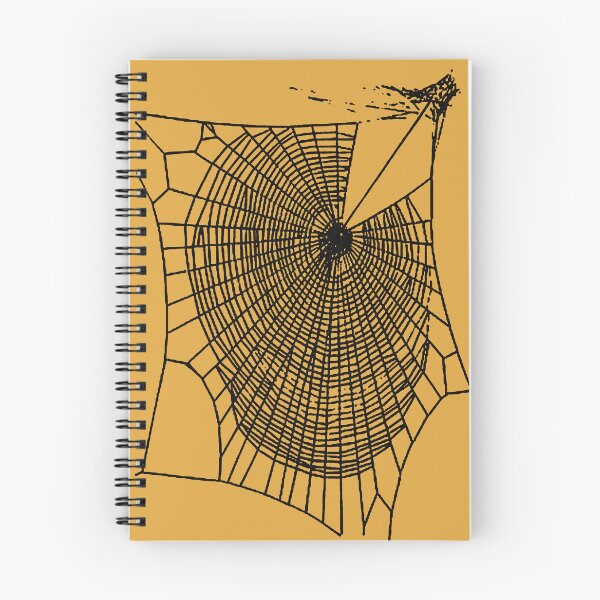 Item preview, Fun Hand Drawn Spooky Halloween Spiders Web Black designed and sold by taiche.