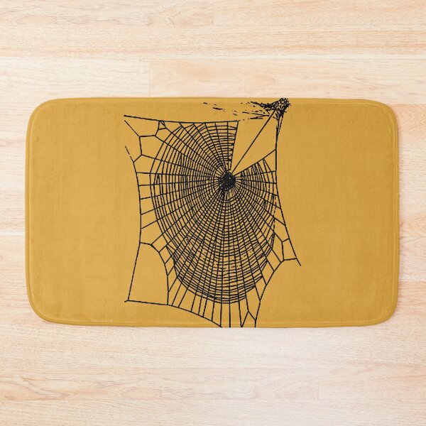 Item preview, Fun Hand Drawn Spooky Halloween Spiders Web Black designed and sold by taiche.