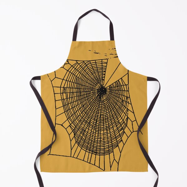 Item preview, Fun Hand Drawn Spooky Halloween Spiders Web Black designed and sold by taiche.