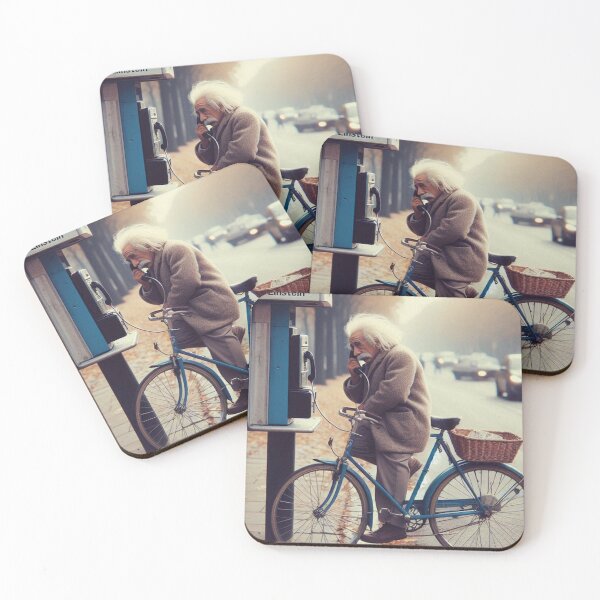 Item preview, "Einstein on Line One: E=mc²alling You!" designed and sold by Print Fiction.