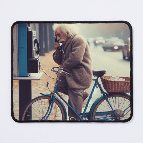 Item preview, "Einstein on Line One: E=mc²alling You!" designed and sold by Print Fiction.