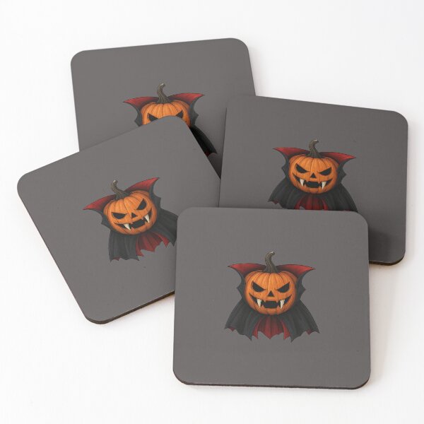 Item preview, Halloween Pumpkin Vampire Cape and Fangs – Spooky Halloween Art designed and sold by CreativeThoughts .