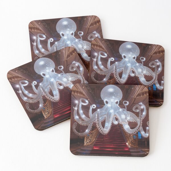 Item preview, The Grand Ballroom Kraken designed and sold by ArgentoArt.