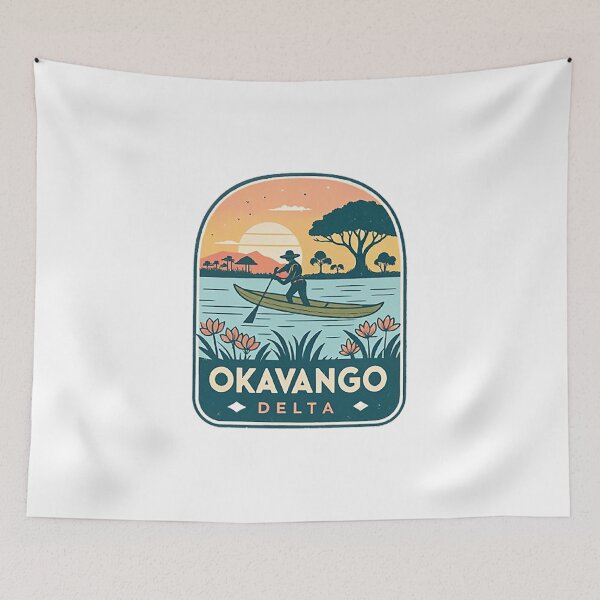 Item preview, Okavango Delta (Botswana) designed and sold by likbatonboot.