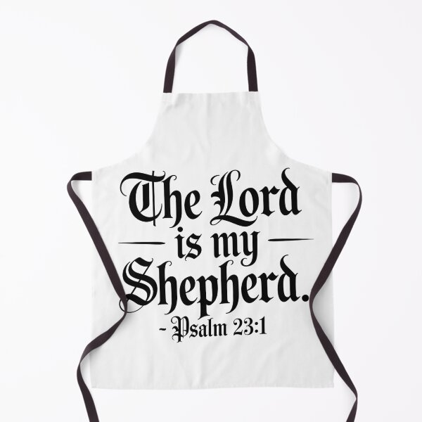 Item preview, The Lord Is My Shepherd Calligraphy | Psalm 23:1 Bible Verse Sticker designed and sold by FaithfontCo.