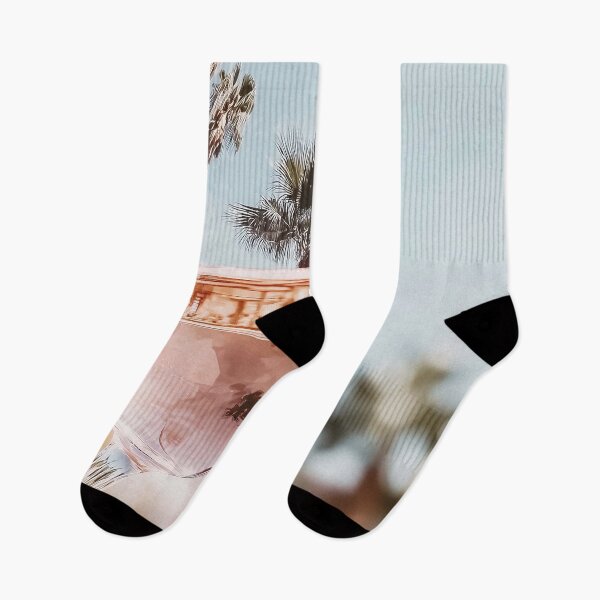 Item preview, Coastal Rosé & Palm Tree Reflection designed and sold by SurfolioPrints.