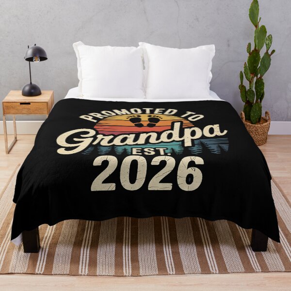 Item preview, Promoted to Grandpa Est 2026 Grandparents Baby Announcement designed and sold by BakeryDozen.