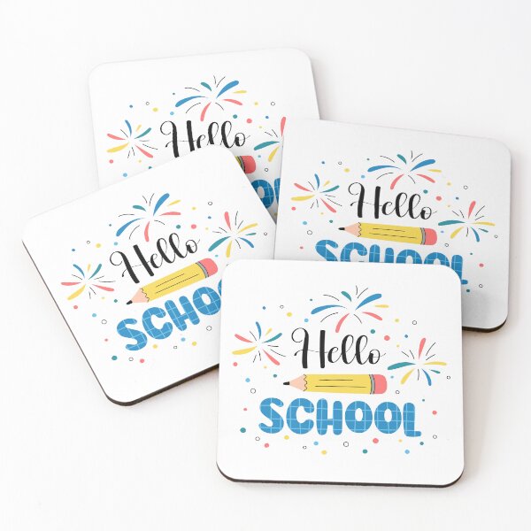 Item preview, Hello School. Welcome Back to School. Cute Print for Students of Elementary School designed and sold by AnnaVioletStore.