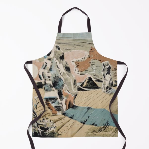 Item preview, Paul Nash Avebury 1937 British Surrealist Landscape Painting designed and sold by Under-TheTable.