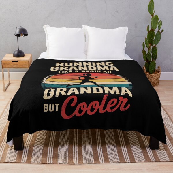 Item preview, Running Grandma Like A Normal Grandma But Cooler Retro designed and sold by BakeryDozen.