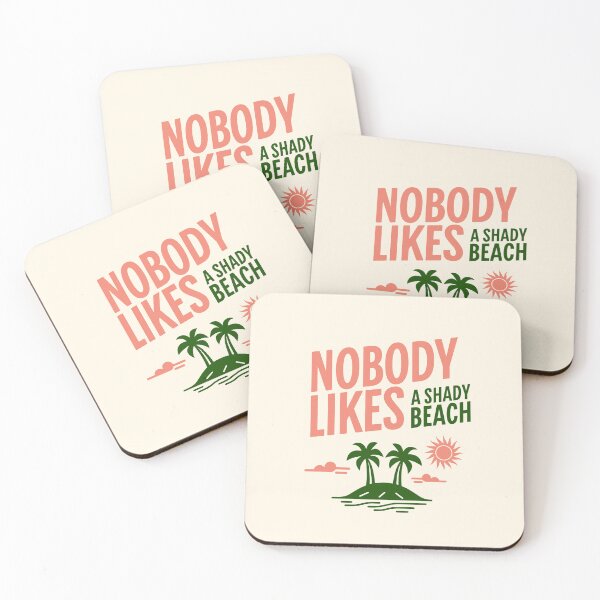 Item preview, Nobody Likes a Shady Beach designed and sold by dudelinart.