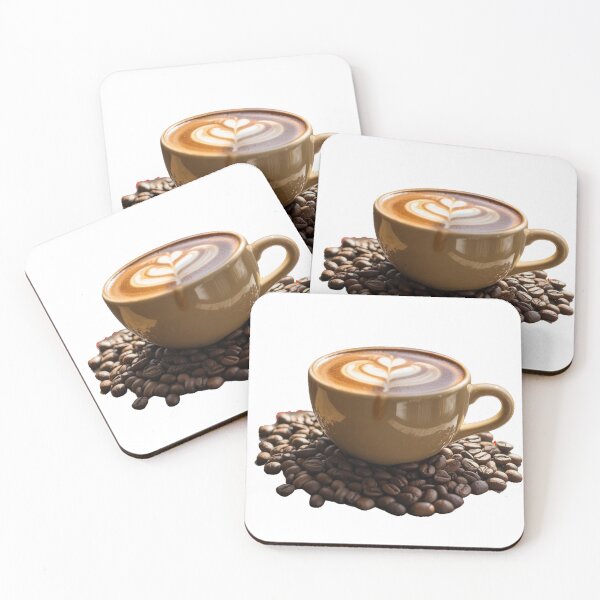 Item preview, “Aromatic Latte Coffee with Heart Art – Perfect Morning” designed and sold by RAKO13.