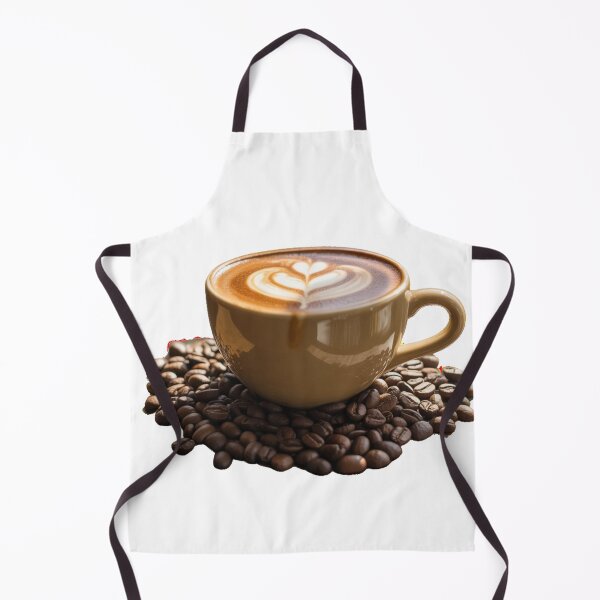 Item preview, “Aromatic Latte Coffee with Heart Art – Perfect Morning” designed and sold by RAKO13.