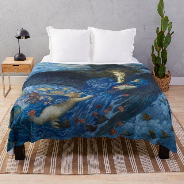 Item preview, Edward Robert Hughes Night with her Train of Stars 1912 designed and sold by Under-TheTable.
