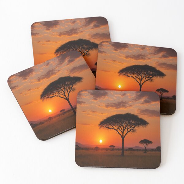 Item preview, Savana Sunset Photo Dress designed and sold by Tanu Biswas.