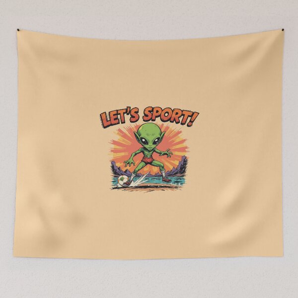 Item preview, Let’s sport alien designed and sold by Dospart.
