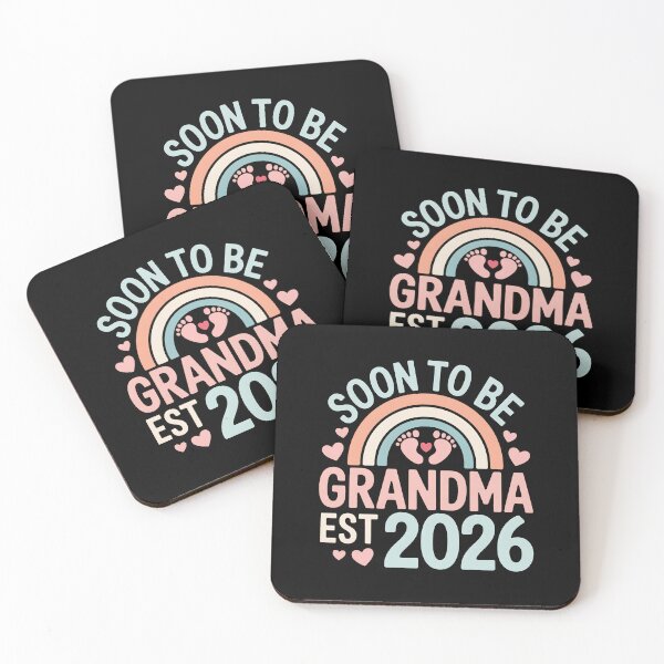 Item preview, Soon To Be Grandma 2026 Rainbow Promoted To Grandma Est 2026 designed and sold by BakeryDozen.