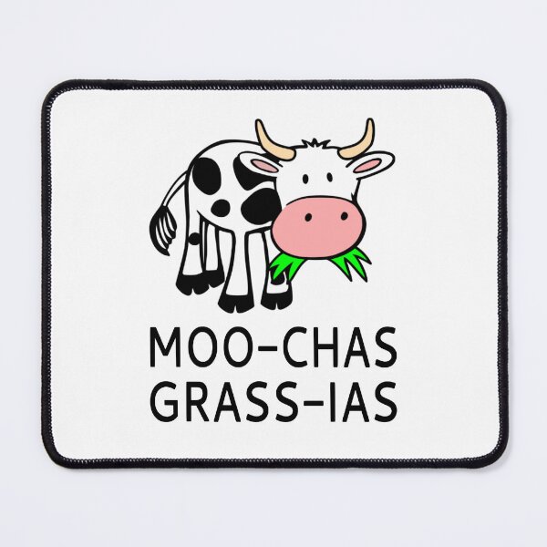 Item preview, Moo-chas Grass-ias (Muchas Gracias) designed and sold by coolfuntees.