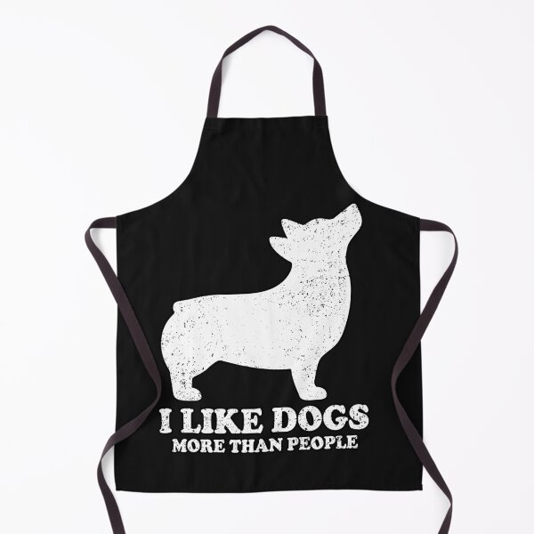 Item preview, I LIKE DOGS MORE THAN PEOPLE - CORGI | Pets and Dogs lovers for Men and Women t-shirt designed and sold by panchiTWO.