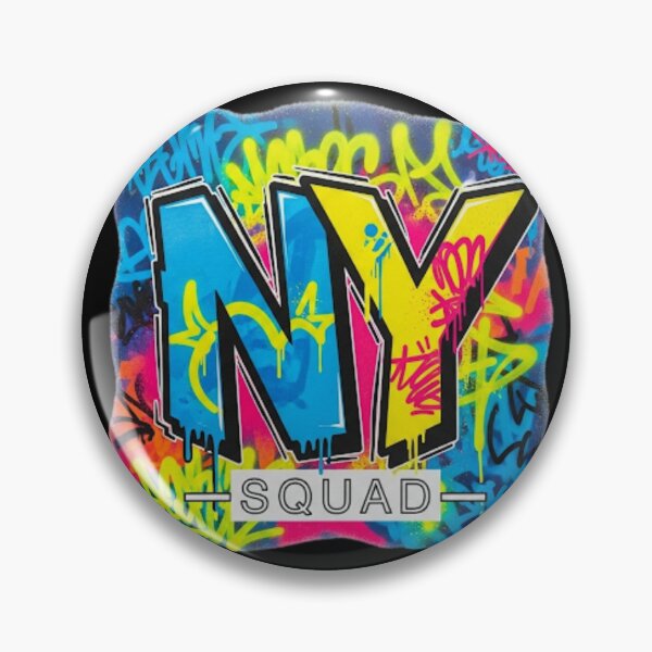 Item preview, New York SQUAD Urban Graffiti Art designed and sold by AlistWayDesign.