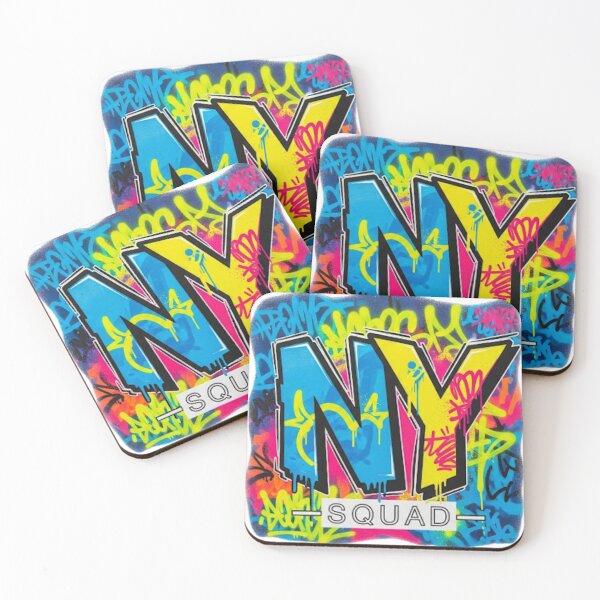 Item preview, New York SQUAD Urban Graffiti Art designed and sold by AlistWayDesign.