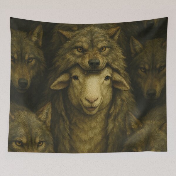 Item preview, A sheep in sheep's clothing designed and sold by Mauswohn.
