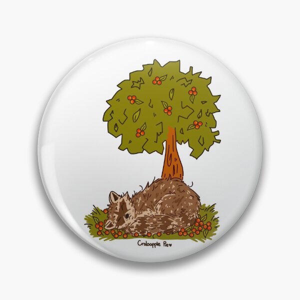 Item preview, Crabapple Raccoon designed and sold by gedref.
