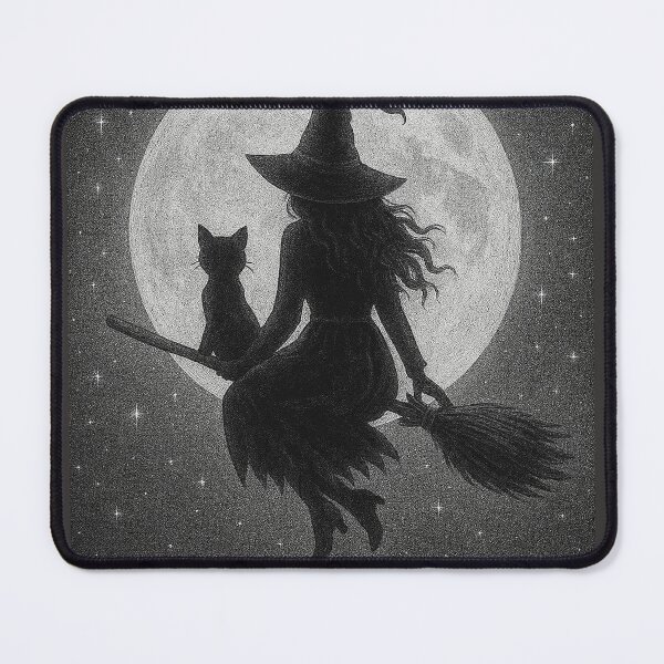 Item preview, Moonlit Companions: The Witch and Her Cat designed and sold by PaternHouse.
