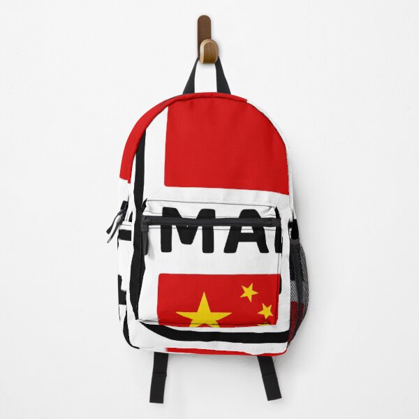 Item preview, Flag of China with 'Made in China' label highlighting national origin of products and goods manufactured in the country designed and sold by Ai-Cases-Store.