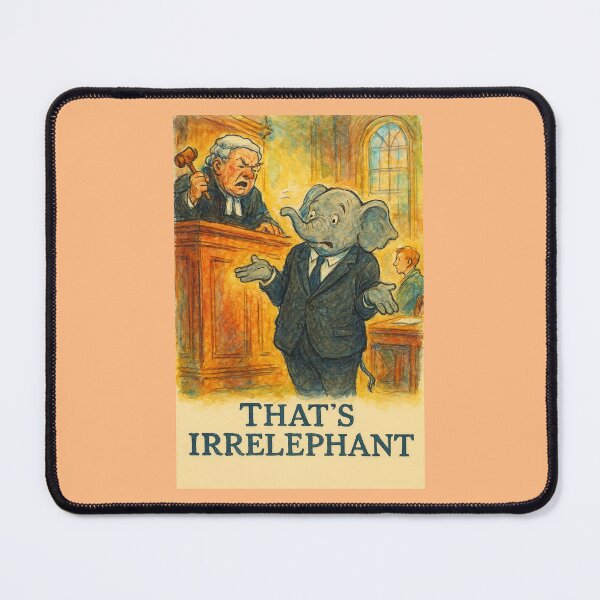 Item preview, That's Irrelephant designed and sold by Tridentulus.