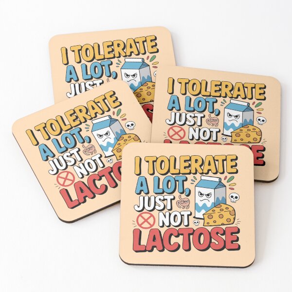 Item preview, I Tolerate a Lot, Just Not Lactose - Funny Lactose Intolerance Design designed and sold by ByBryteG.